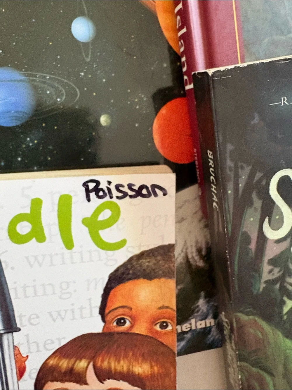 Variety of children book collection